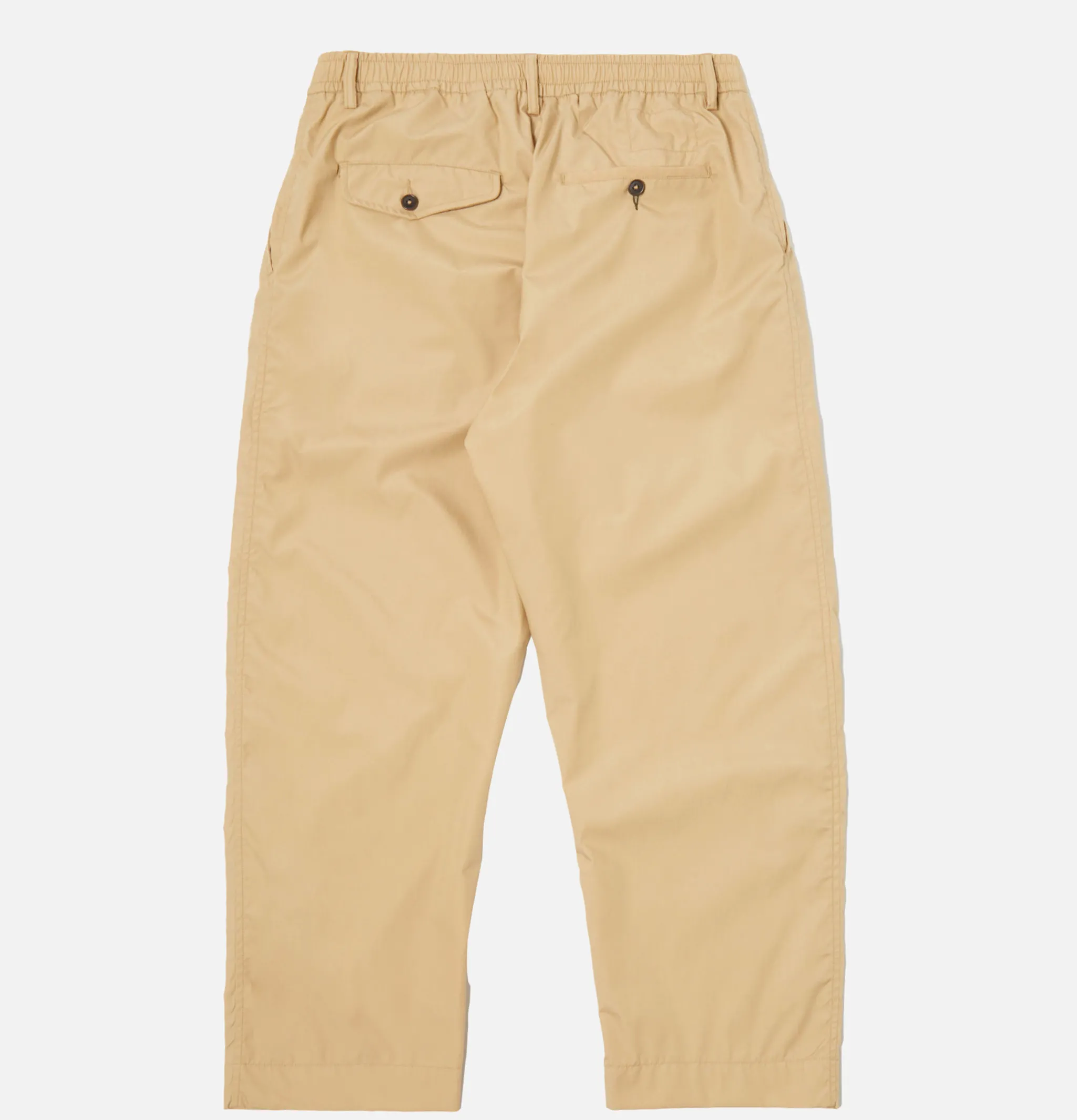 UNIVERSAL WORKS Oxford Pant Poly Tech Sand< Pantalons