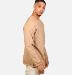 GOOD ON 9oz Ls Crew Sweat Latte< Sweats & Polaires