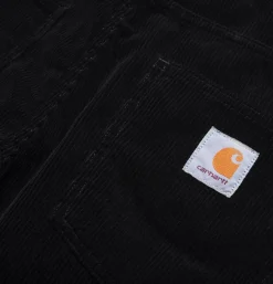 CARHARTT WIP Pantalon Newel Cord Black< Chinos|Pantalons