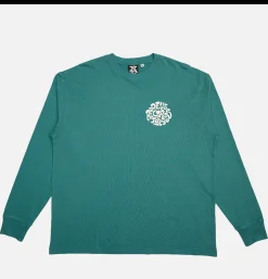 DEUS Paradigm Ls Tee Forest Green< T-shirts