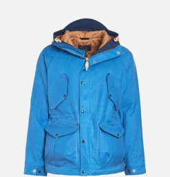 MANIFATTURA CECCARELLI Parka Fisherman Mid Blue< Blousons & Manteaux