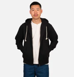 JACKMAN Parka Sweatshirt Black< Sweats & Polaires