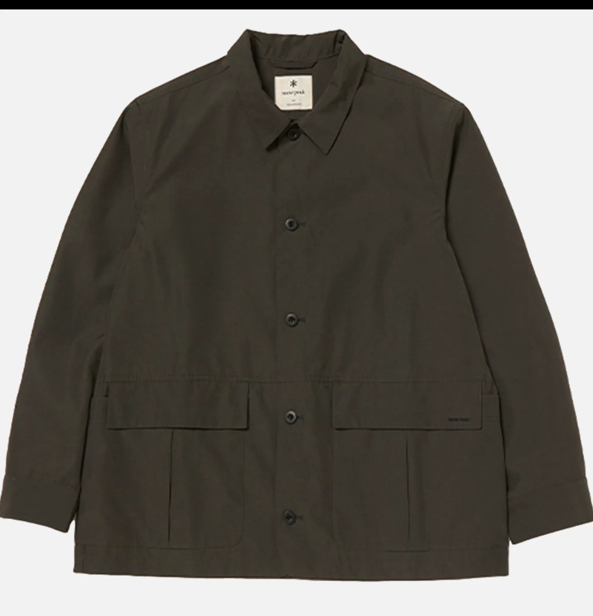 SNOW PEAK Pe/co Weather Jacket Charcoal< Vestes