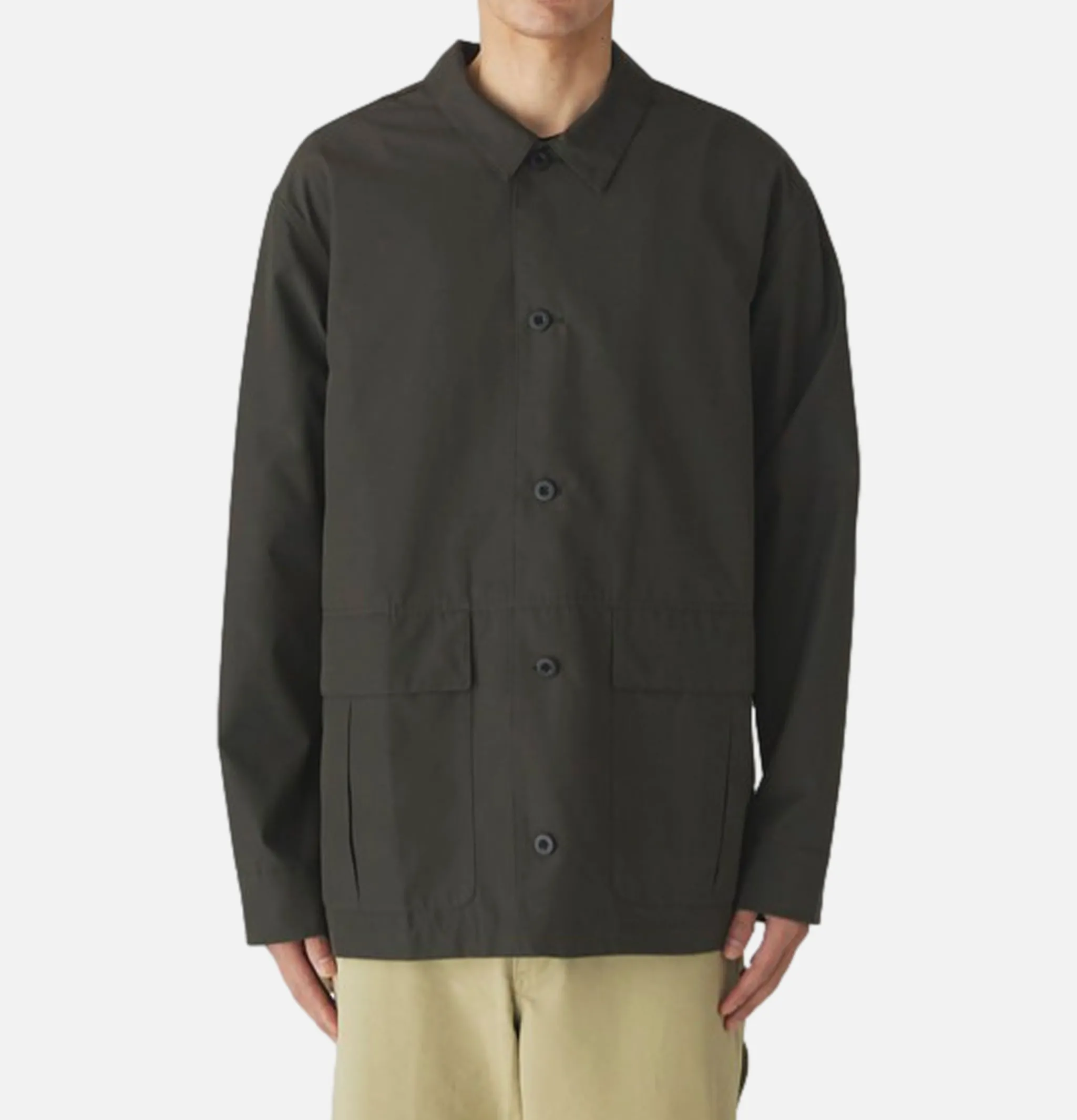 SNOW PEAK Pe/co Weather Jacket Charcoal< Vestes
