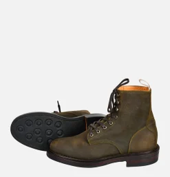 UNMARKED Plain Toe Db Hunter Waxed Olive<Homme Bottes