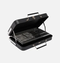 EDWIN Portable Bbq Steel Black< Outdoor