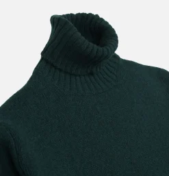 WILLIAM LOCKIE Pull Col Rond Aryan Forest Green< Pulls & Cardigans
