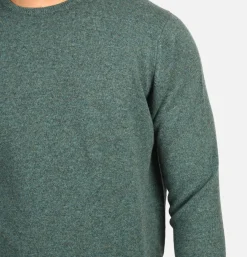 WILLIAM LOCKIE Pull Col Rond Moorland< Pulls & Cardigans