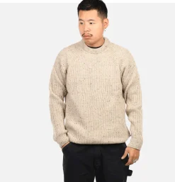 PEREGRINE Pull Ford Crew Oatmeal< Pulls & Cardigans