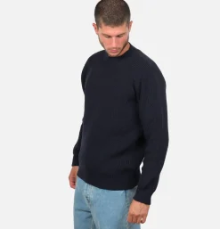 NITTO KNITWEAR Pull Vasken Navy< Pulls & Cardigans