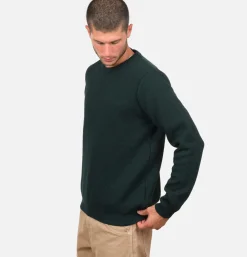 NITTO KNITWEAR Pull Youri Laine Green< Pulls & Cardigans