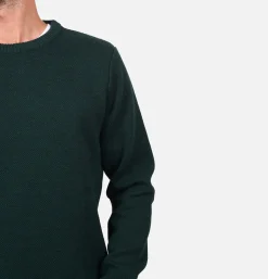 NITTO KNITWEAR Pull Youri Laine Green< Pulls & Cardigans