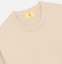 NITTO KNITWEAR Pull Youri Laine Natural< Pulls & Cardigans