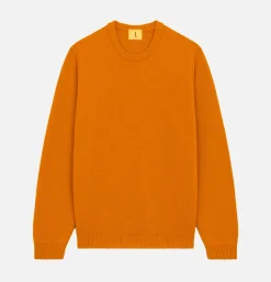 NITTO KNITWEAR Pull Youri Laine Ocre< Pulls & Cardigans