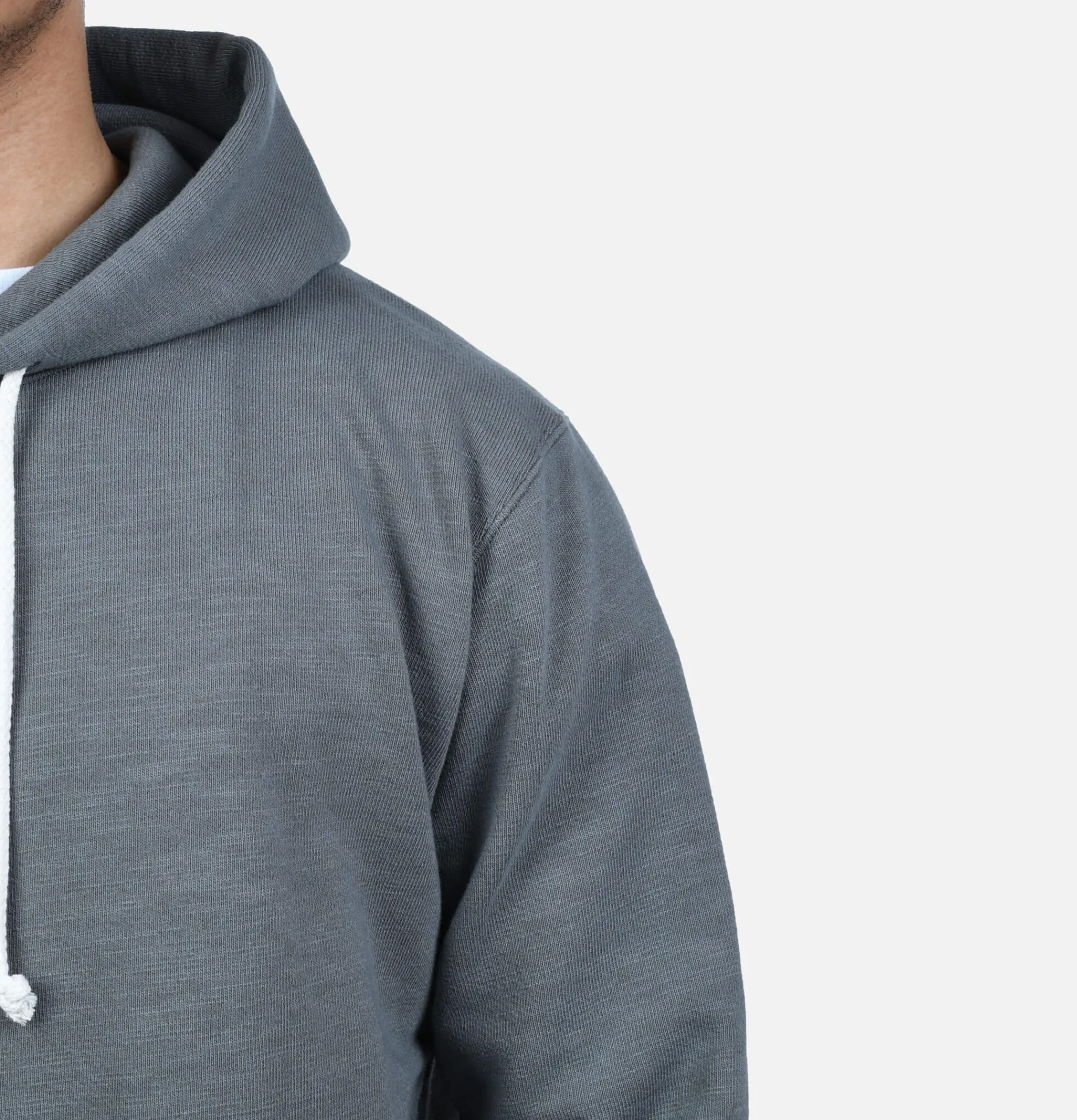 JACKMAN Pullover Hooded Sweatshirt Stone Grey< Sweats & Polaires