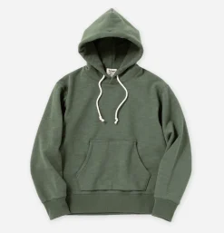 JACKMAN Pullover Hooded Sweatshirt Stone Grey< Sweats & Polaires