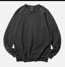 GOOD ON Raglan Crew Sweat P-black< Sweats & Polaires
