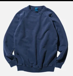 GOOD ON Raglan Crew Sweat P-navy< Sweats & Polaires