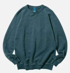 GOOD ON Raglan Crew Sweat Slate< Sweats & Polaires