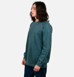 GOOD ON Raglan Crew Sweat Slate< Sweats & Polaires