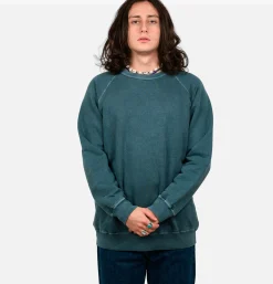 GOOD ON Raglan Crew Sweat Slate< Sweats & Polaires
