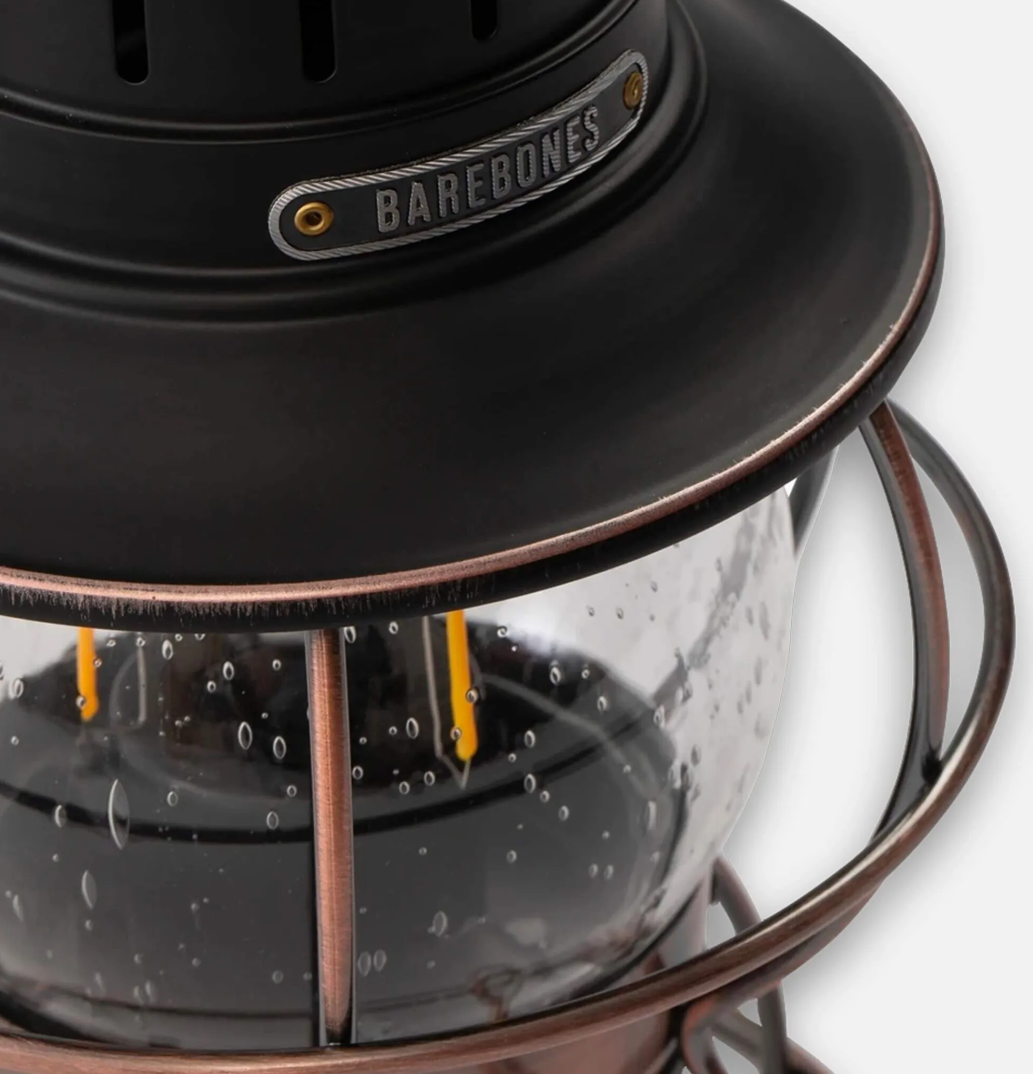 BAREBONES Railroad Lantern Bronze USB< Outdoor