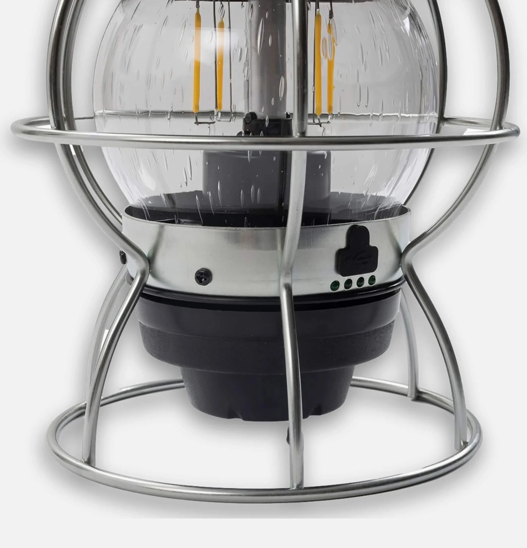 BAREBONES Railroad Lantern Olive USB< Outdoor
