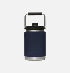 YETI Rambler Jug Half Gallon Navy< Outdoor