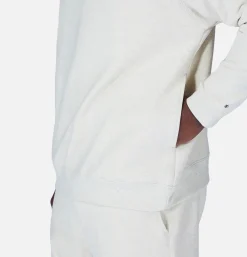 SNOW PEAK Recycled Cotton Sweat Crewneck Grey< Sweats & Polaires