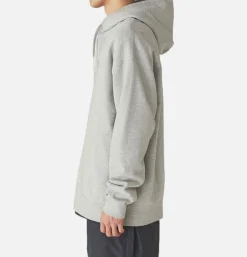 SNOW PEAK Recycled Cotton Zipup Hoodie Grey< Sweats & Polaires