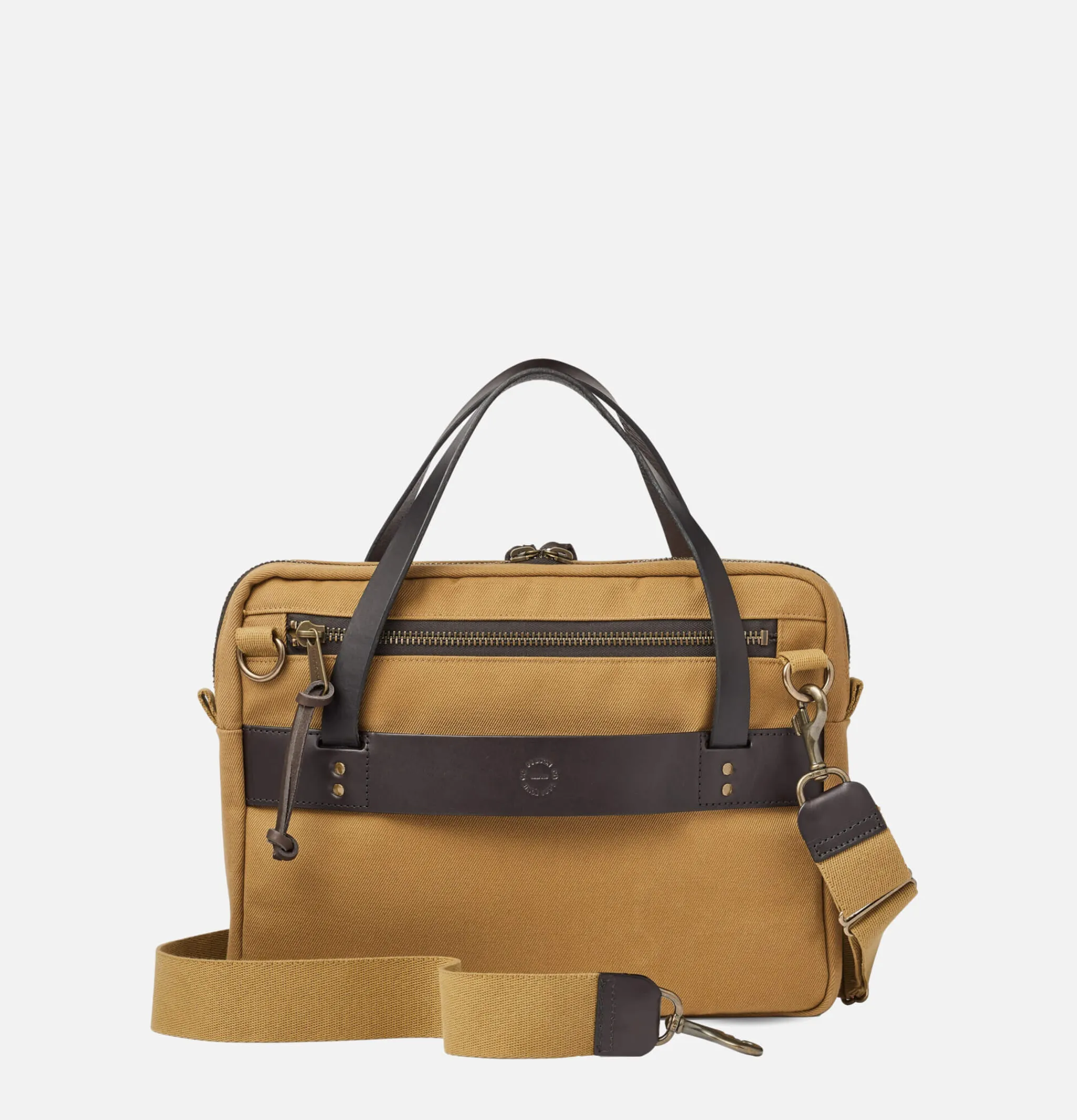 FILSON Rugged Compact Briefcase Tan< Sacs Bandoulière