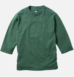 GOOD ON 80s Football Tee Dark Green< T-shirts