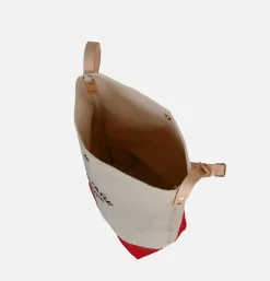 HERITAGE LEATHER COMPANY Sac Bandoulière Canvas Bucket Rouge< Sacs Bandoulière
