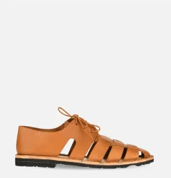 STEVE MONO Sandales Artisanal Shoe Tobacco<Homme Sandales