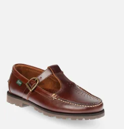 PARABOOT Sandales Babord Marron<Homme Sandales