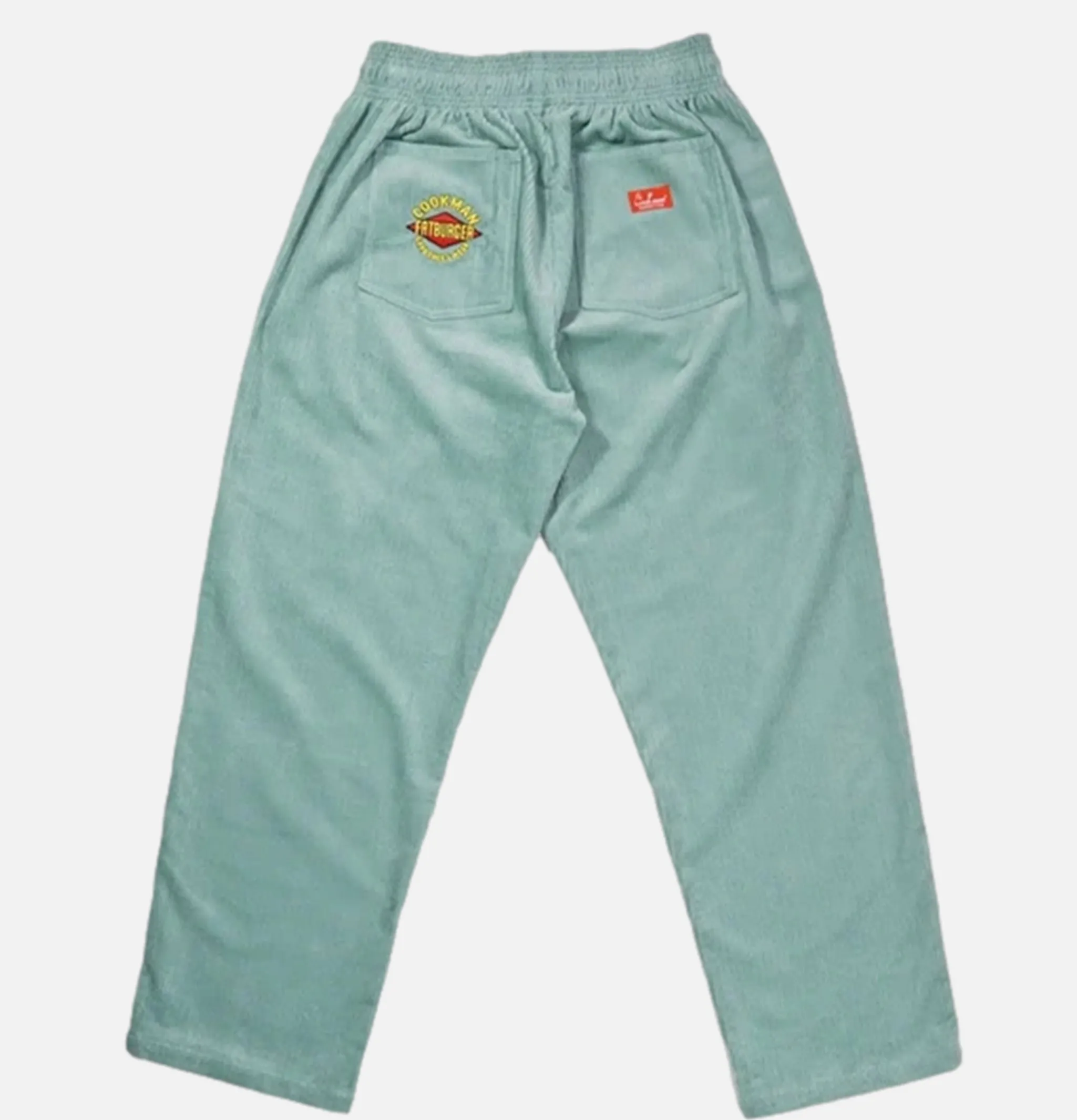 COOKMAN Semiwide Corduroy Fat Blue< Work Pants