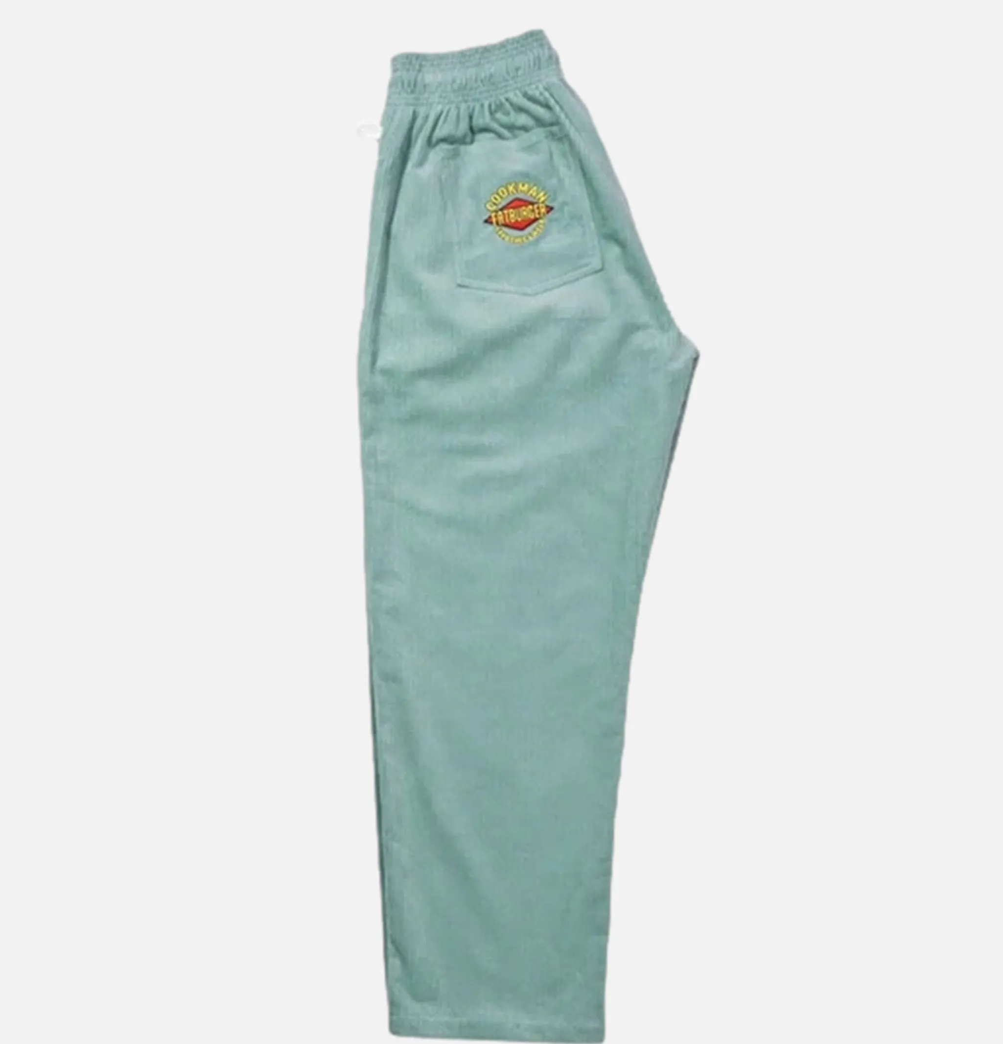 COOKMAN Semiwide Corduroy Fat Blue< Work Pants