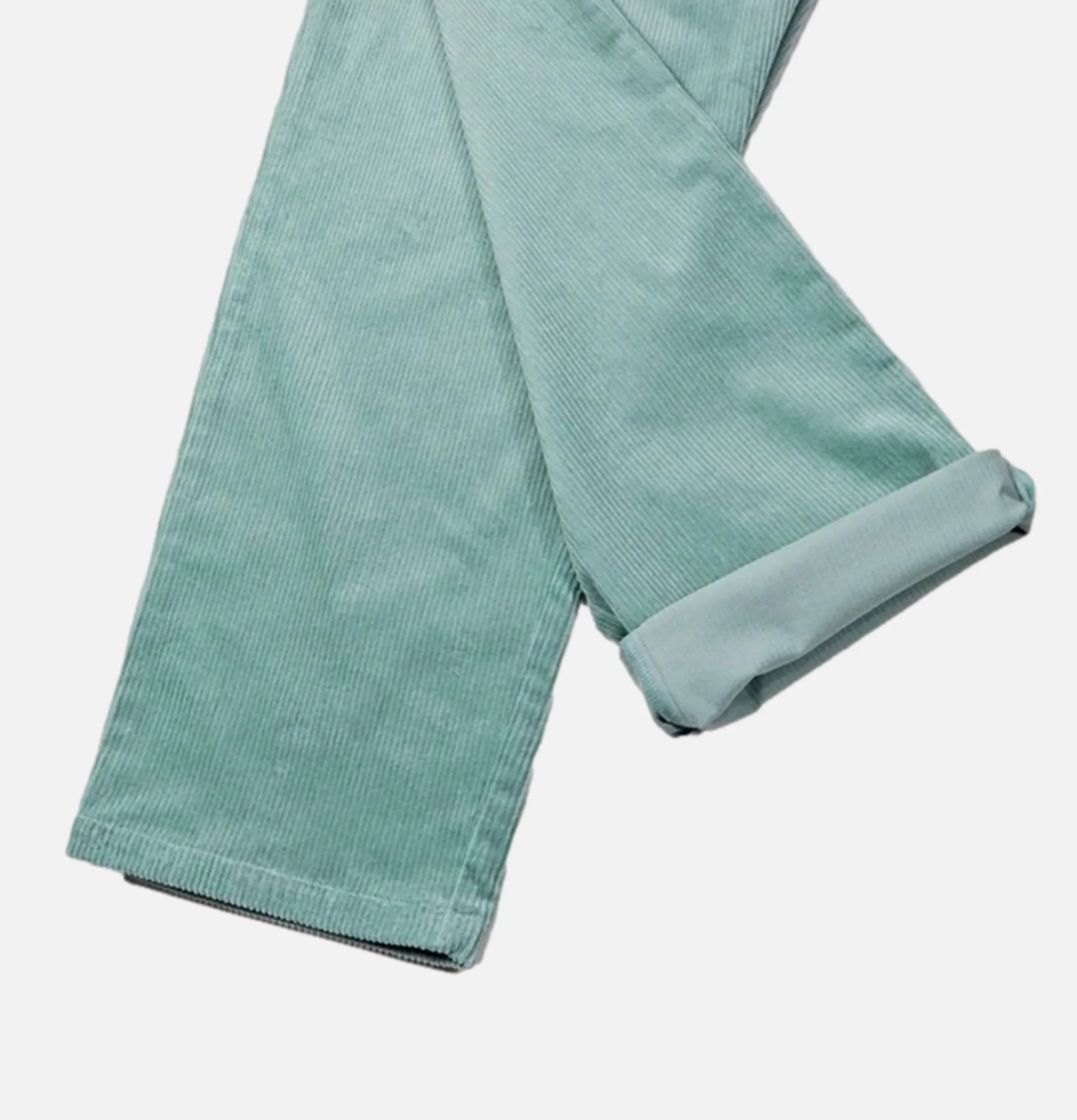 COOKMAN Semiwide Corduroy Fat Blue< Work Pants