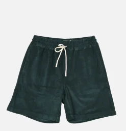 PORTUGUESE FLANNEL Short Terry Green< Shorts