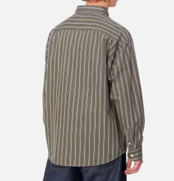 CARHARTT WIP Signature Shirt Office Green< Chemises