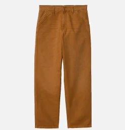 CARHARTT WIP Single Knee Deep H Brown< Work Pants