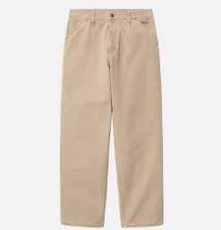 CARHARTT WIP Single Knee Dusty H Brown Fade< Work Pants