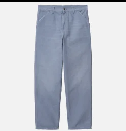 CARHARTT WIP Single Knee Pant Bay Blue Aged< Jeans