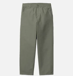 CARHARTT WIP Single Knee Pant Smoke Green< Work Pants
