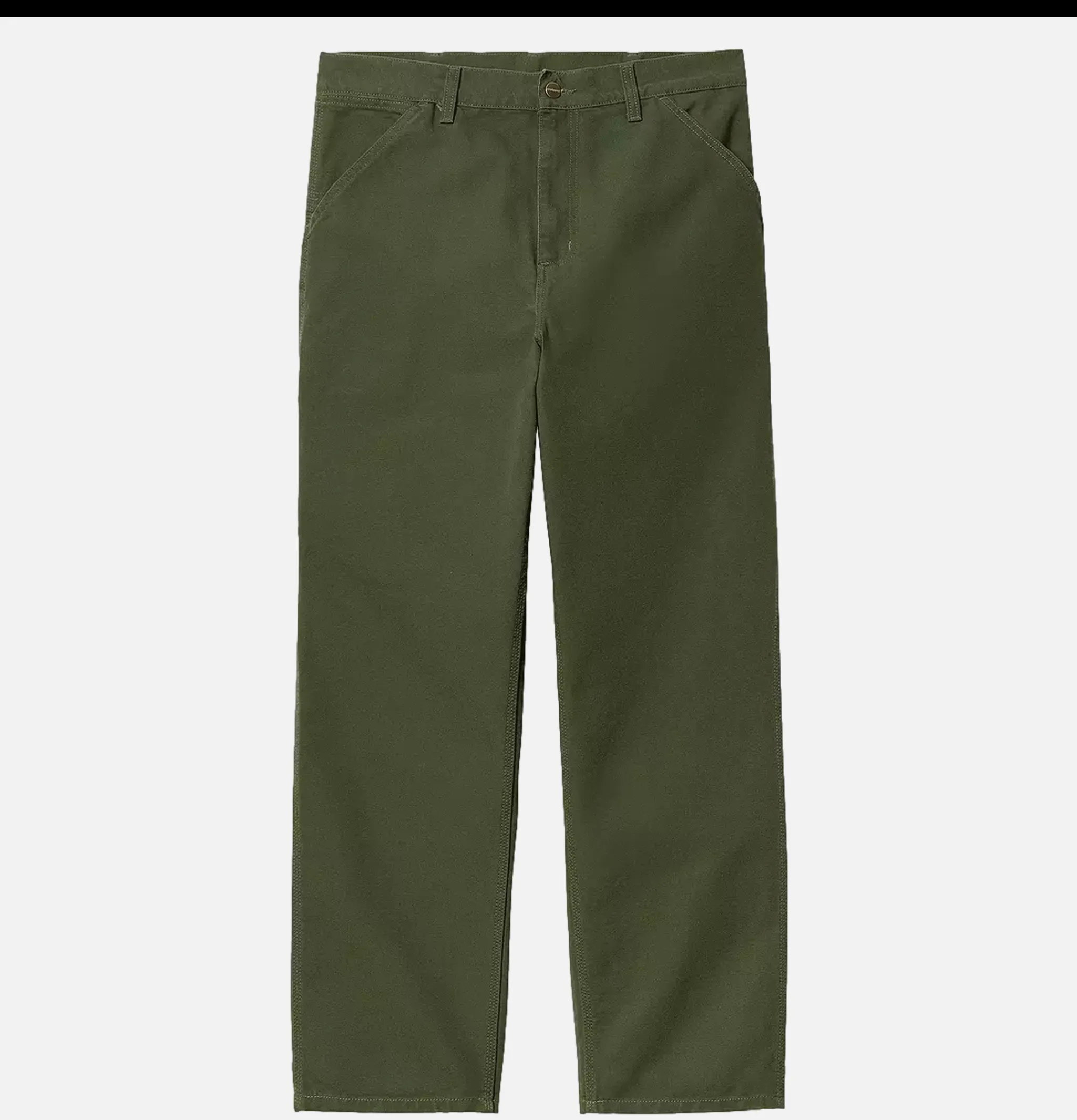 CARHARTT WIP Single Knee Pant Tarragon< Pantalons