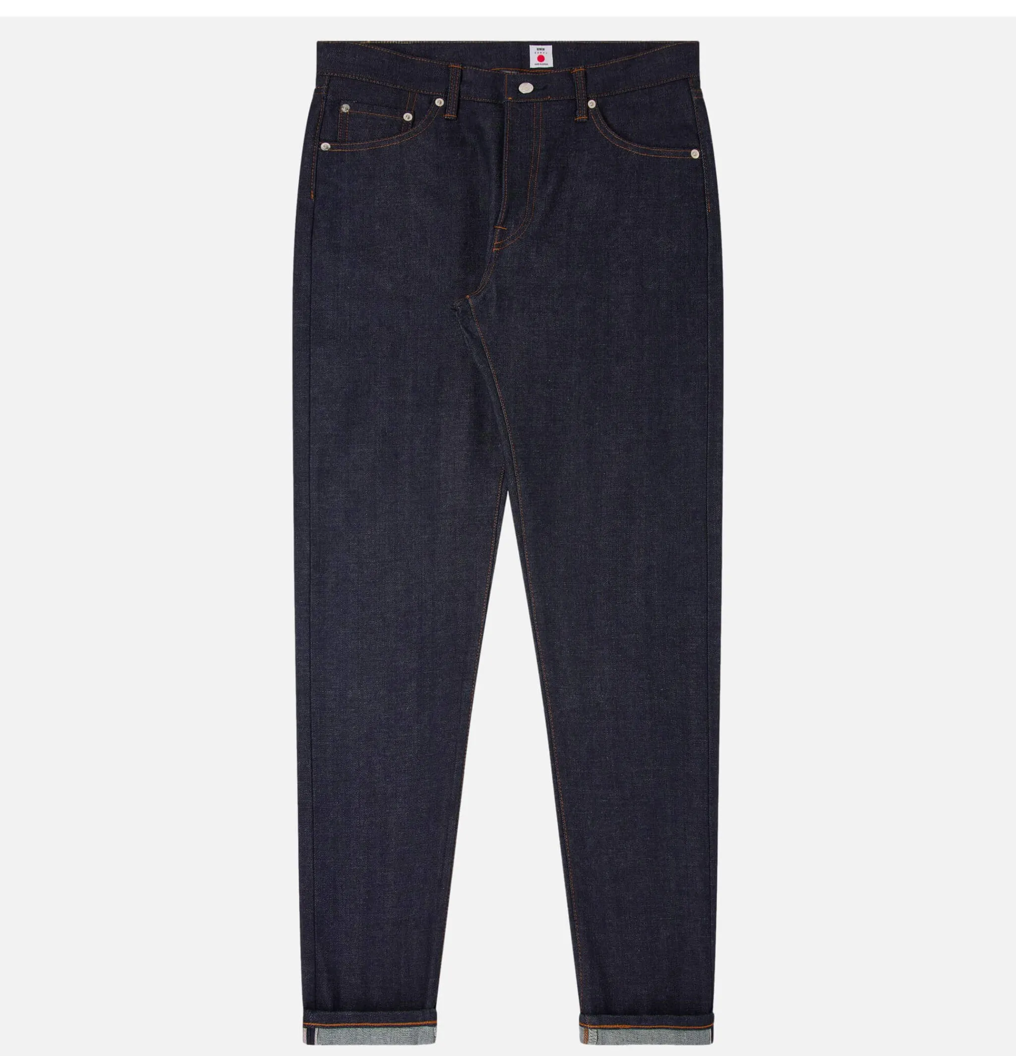 EDWIN Slim Tapered Kurabo Blue Unwash< Jeans