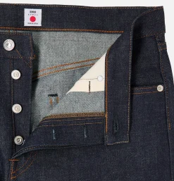 EDWIN Slim Tapered Kurabo Blue Unwash< Jeans