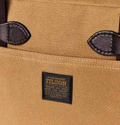 FILSON Small Zipper Tote Tan< Tote-bags