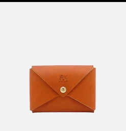 IL BISONTE Sovana Card Case Miel< Petite Maroquinerie