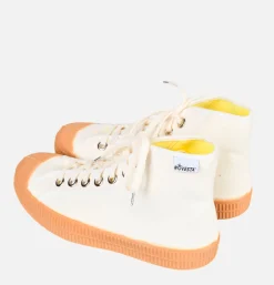 NOVESTA Star Dribble White Gum<Homme Baskets